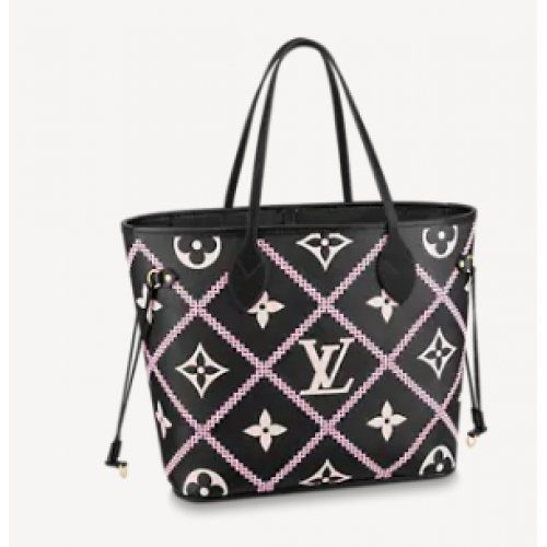 Чанта Louis Vuitton NEVERFULL MM M46040 черна