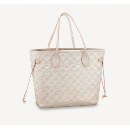 Чанта Louis Vuitton NEVERFULL MM M46231 бледо бежова