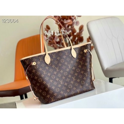Чанта Louis Vuitton NEVERFULL MM M50336 червена