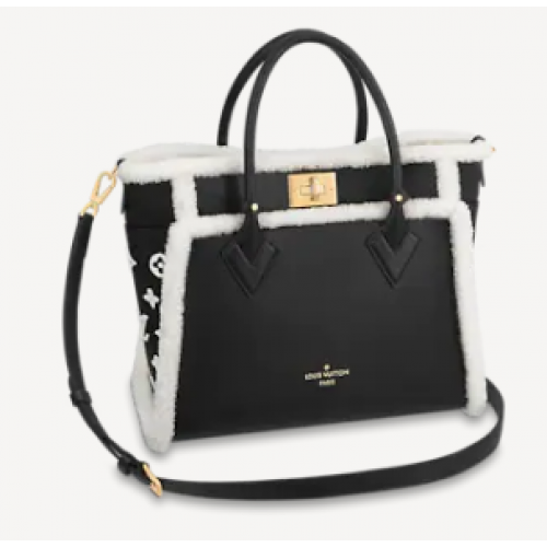 Чанта Louis Vuitton ON MY SIDE MM M58908 Черна