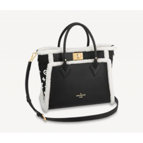 Чанта Louis Vuitton ON MY SIDE MM M58908 черна