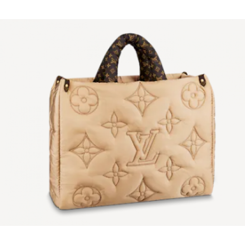 Чанта Louis Vuitton ONTHEGO GM M59005 бежова