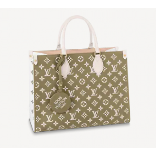 Чанта Louis Vuitton ONTHEGO MM M46060 каки