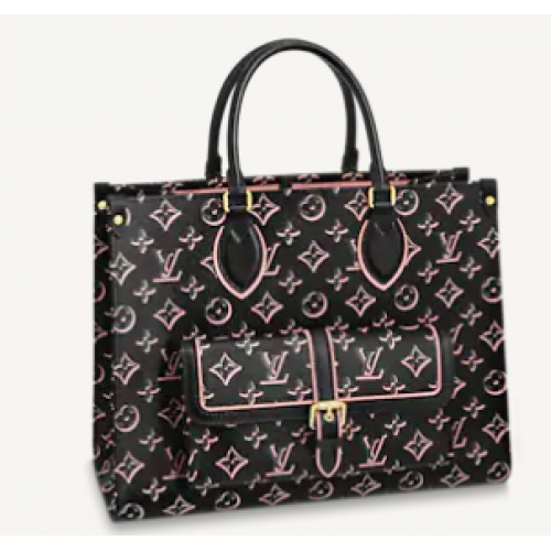 Чанта Louis Vuitton ONTHEGO MM M46154 черна