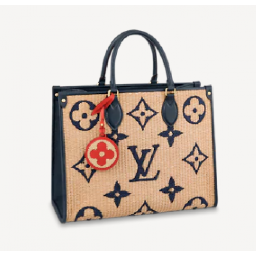 Чанта Louis Vuitton ONTHEGO MM M57723 син