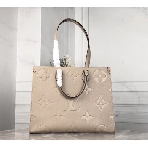 Чанта Louis Vuitton ONTHEGO Original Leather M44576 Бежова