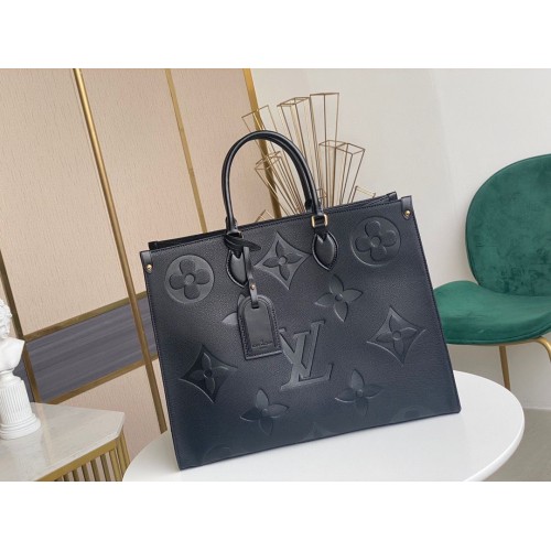 Чанта Louis Vuitton ONTHEGO Original Leather GM M44925 Черна