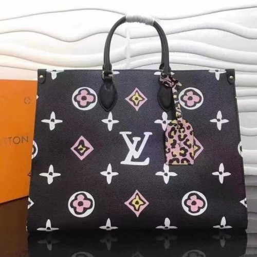 Чанта Louis Vuitton ONTHEGO Original Leather GM M45815 Черна