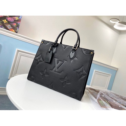 Чанта Louis Vuitton ONTHEGO Original Leather Medium M45040 Black