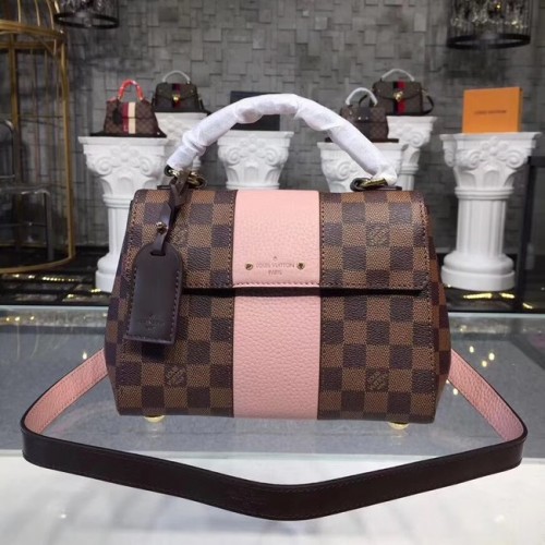 Louis Vuitton Original Damier Ebene Canvas BOND STREET BB N41071 розово