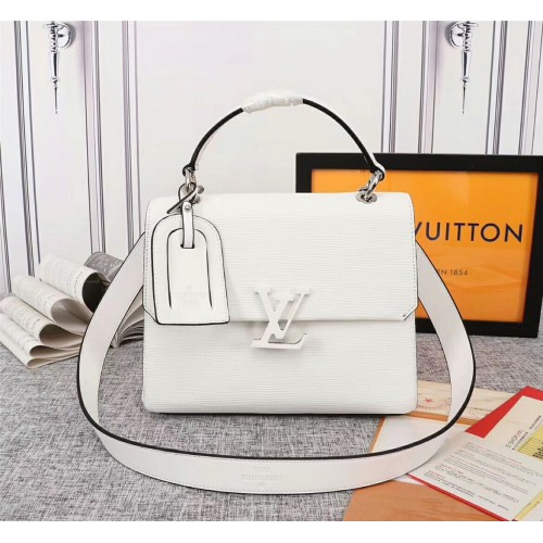 Чанта Louis Vuitton Original Epi Leather Grenelle Small Tote M53694 White