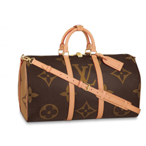 Чанта Louis Vuitton Original KEEPALL 50 M44739 кафява