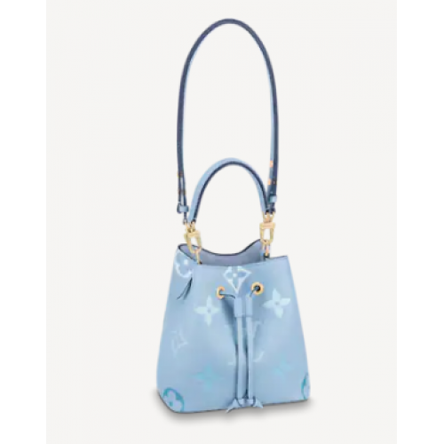 Чанта Louis Vuitton Original Leather NEONOE BB M45709 Summer Blue