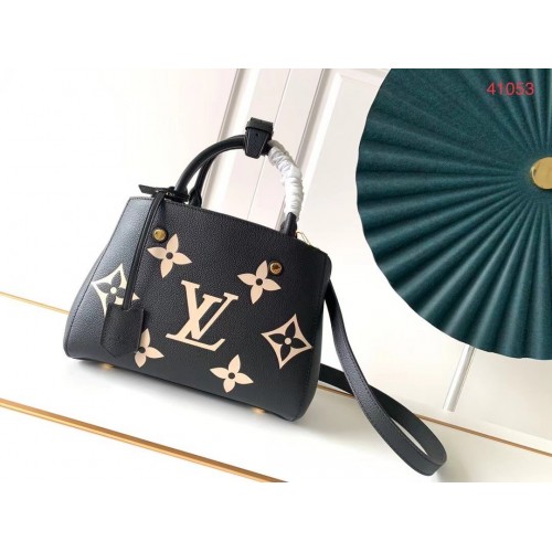 Louis Vuitton Оригинална чанта MONTAIGNE BB M45489 черна