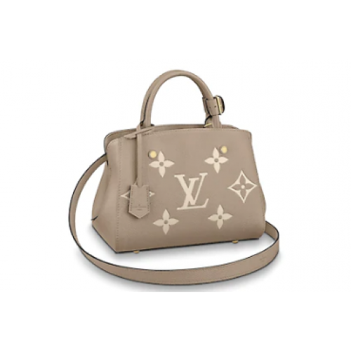 Louis Vuitton Оригинална чанта MONTAIGNE BB M45489 сива