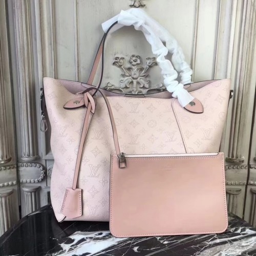 Оригинална кожена чанта Louis Vuitton Mahina HINA M53140 розово