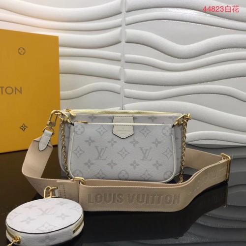 Чанта Louis Vuitton Original Monogram Canvas M44823 бяла