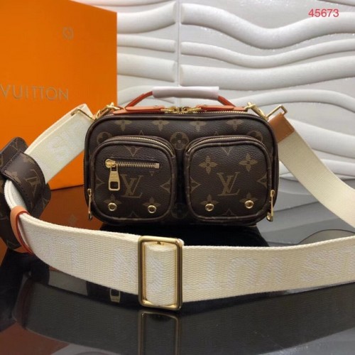 Чанта Louis Vuitton Original Monogram Canvas M45672 в бяло и кафяво