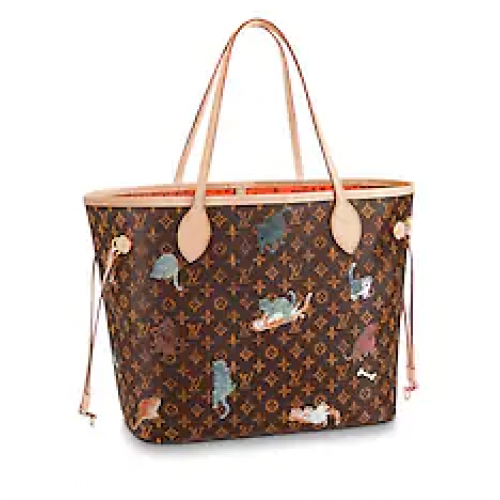 Чанта Louis Vuitton Monogram Canvas NEVERFULL MM M44441