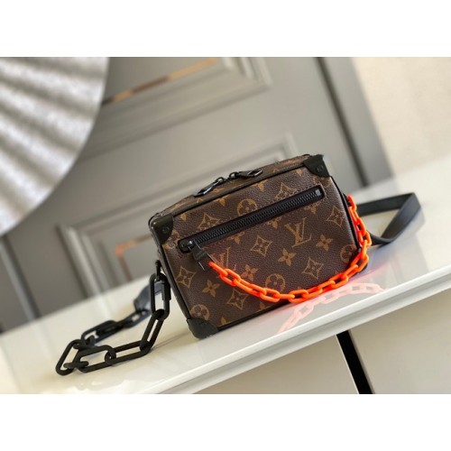 Чанта Louis Vuitton Original Monogram Canvas с цип M68906 черно-кафява