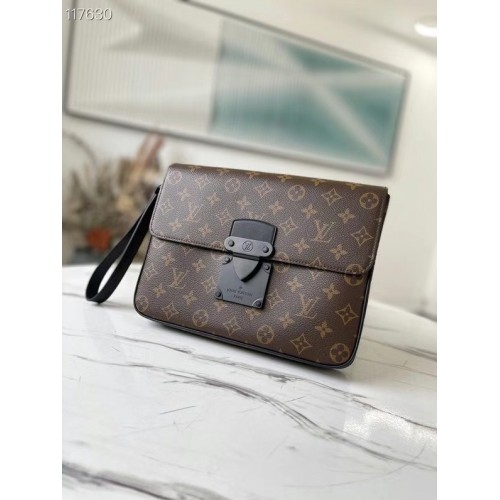 Чанта Louis Vuitton Original Monogram Canvas с цип M80560 черна