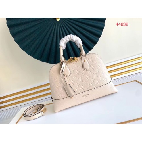 Louis Vuitton Оригинален монограм Empreinte NEO ALMA PM M44832 бял
