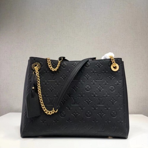 Оригинален монограм на Louis Vuitton Empreinte SURENE MM M43758 черен