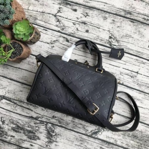 Louis Vuitton оригинален монограм Empreinte Speedy 42401 черен