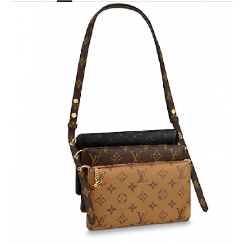 Оригинална монограмна чанта Louis Vuitton с обратна страна Louis Vuitton3 M45412