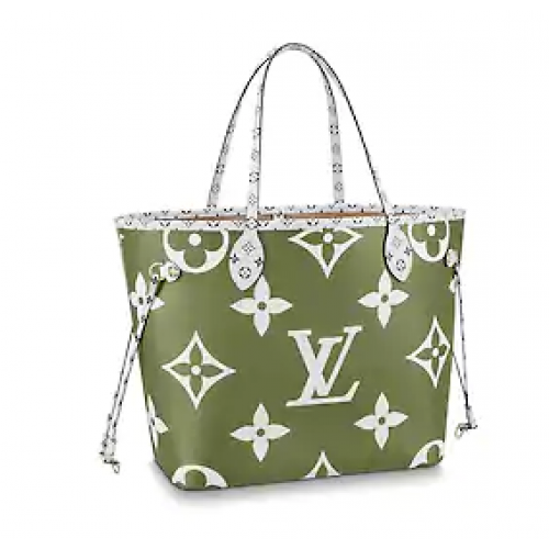 Louis Vuitton Оригинална чанта NEVERFULL M44568 каки