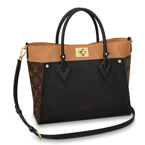 Louis Vuitton Оригинална чанта ON MY SIDE M53823 кафява