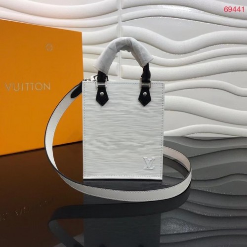 Louis Vuitton Оригинална чанта PETIT PLAT M69441 бяла