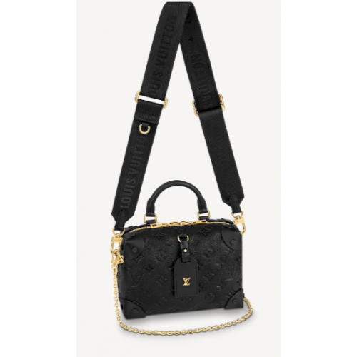 Louis Vuitton Original PETITE MALLE SOUPLE M45394 Черен
