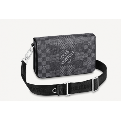 Чанта Louis Vuitton Studio Messenger N50013 черна