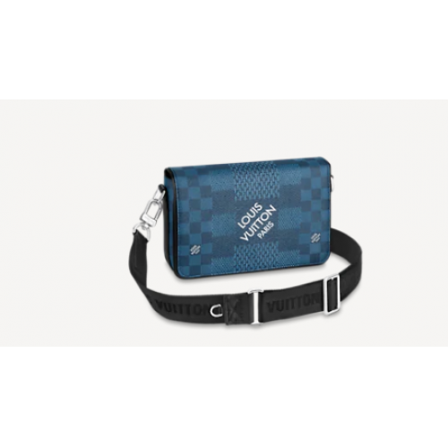 Чанта Louis Vuitton Original STUDIO MESSENGER N50026 синя
