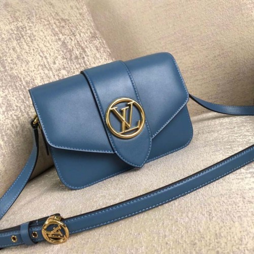 Чанта Louis Vuitton Original Smooth Leather M53950 в синьо