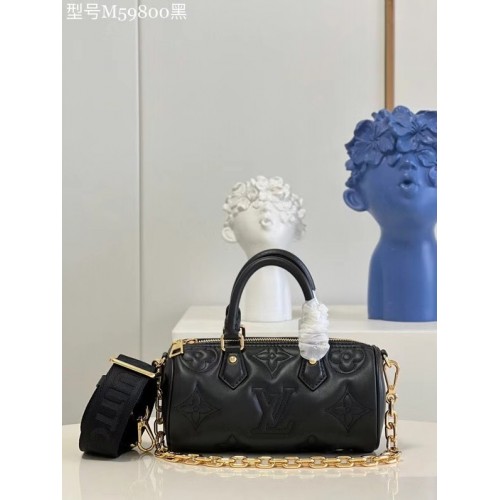 Чанта Louis Vuitton PAPILLON BB M59827 черна