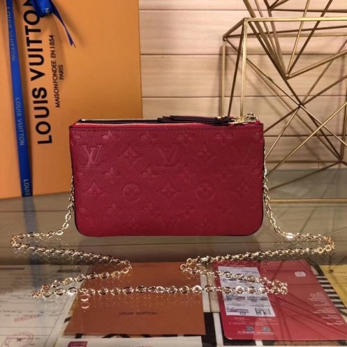Чанта Louis Vuitton с двоен цип M63919 червена