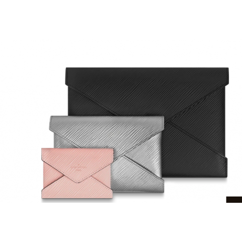 Чанта Louis Vuitton POCHETTE KIRIGAMI M64186 Черно, сребристо, розово