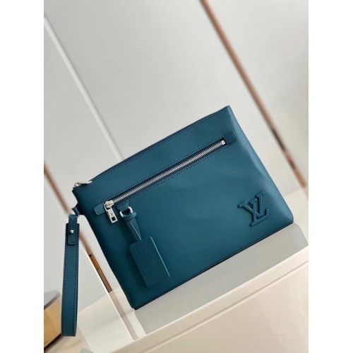Чанта Louis Vuitton Travel Clutch M69837 синя