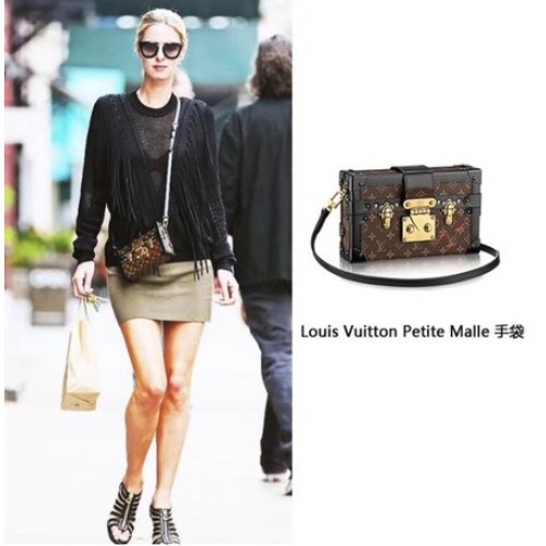 Чанта Louis Vuitton Petite Malle Monogram Canvas M40273