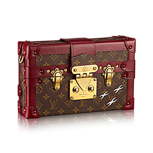 Louis Vuitton Petite Malle монограм M50388 Бордо