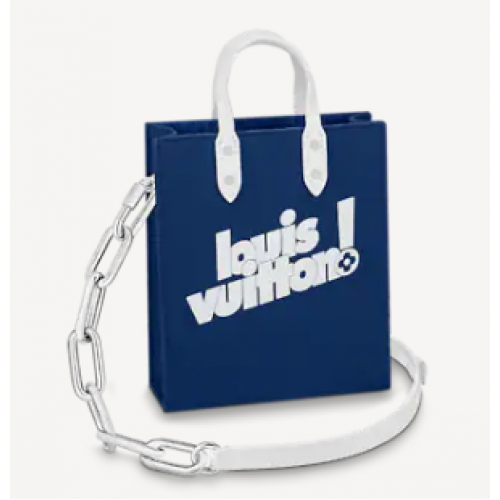 Чанта Louis Vuitton PLAT XS M80841 синя