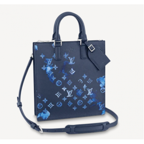 Чанта Louis Vuitton с цип M57843, мастило, акварел