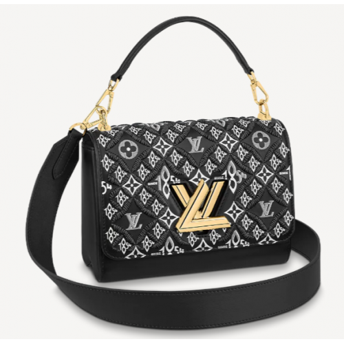 Чанта Louis Vuitton SINCE 1854 TWIST MM M57442 сив