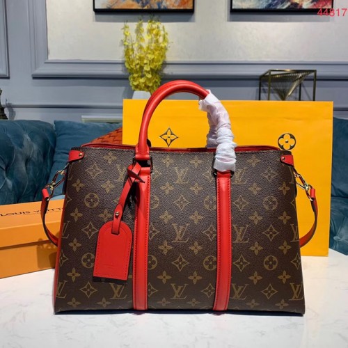 Чанта Louis Vuitton SOUFFLOT Medium M44817 червена