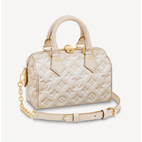 Louis Vuitton SPEEDY BANDOULIERE 20 M46163 Бледо бежово