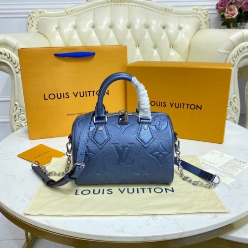 Чанта Louis Vuitton SPEEDY BANDOULIERE 20 M58953 синя