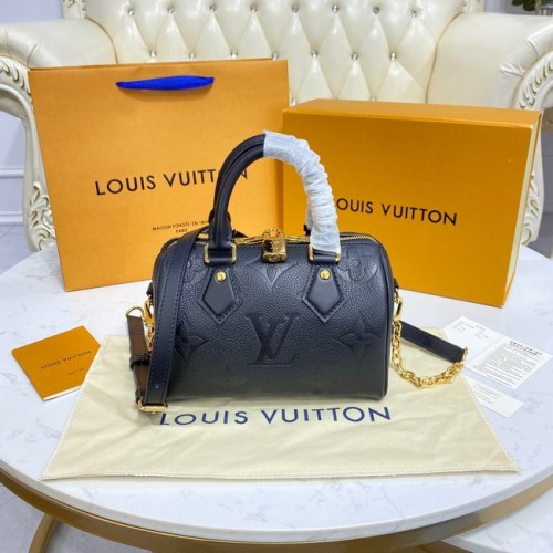 Чанта Louis Vuitton SPEEDY BANDOULIERE 20 M58953 кралско синьо