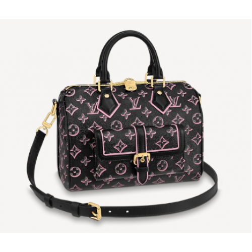 Louis Vuitton SPEEDY BANDOULIERE 25 M20919 Черен